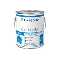 Эмаль универсальная алкидная Finncolor Garden 90, высокоглянцевая, 2.7 л А